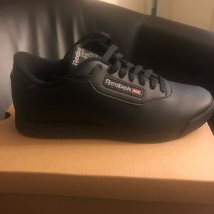 New Black Princess Reeboks